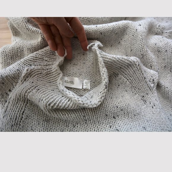 Cloth brand knitted sleeveless sweaterdress with slits Size Small - Picture 13 of 14